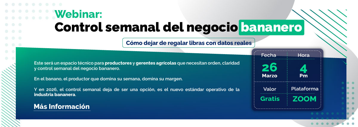 Webinar Control Semanal Banano